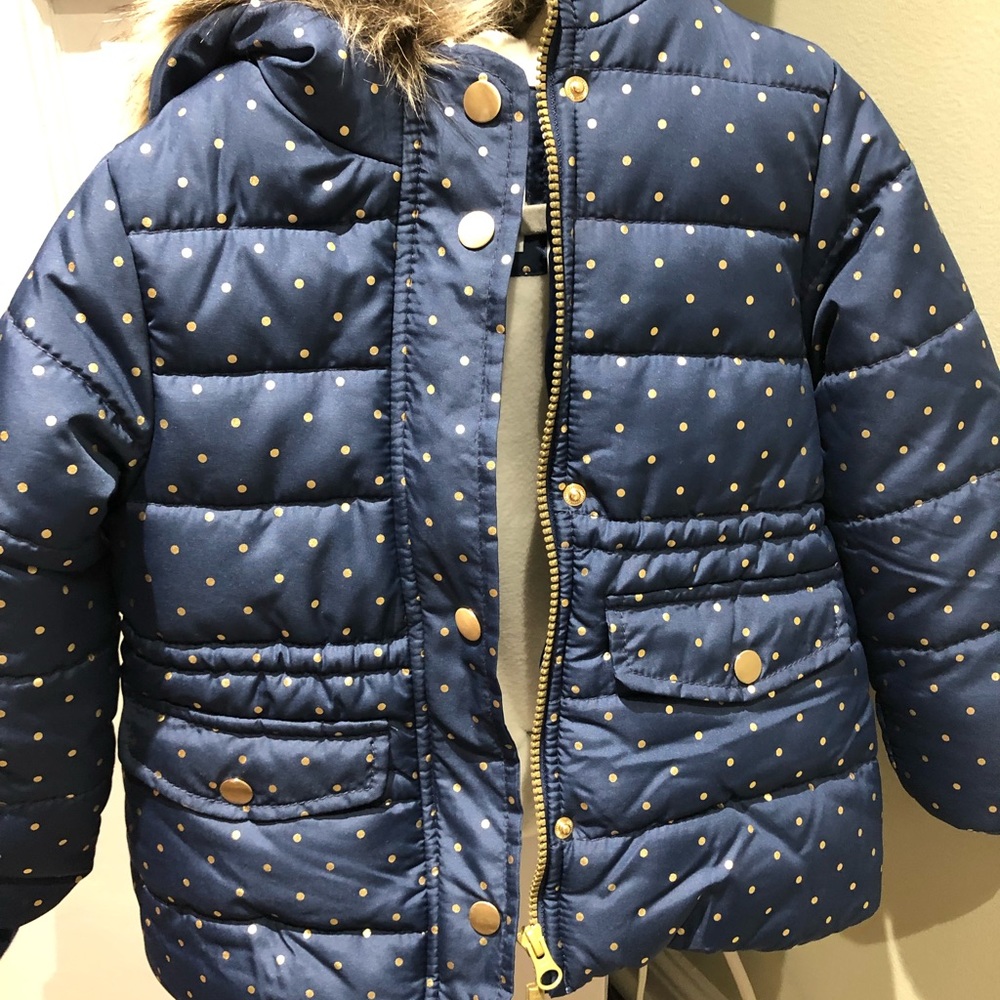 Toddler girl’s size 4T winter heavyweight jacket